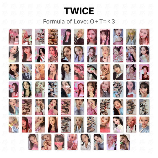 TWICE Formula of Love: O＋T=＜3 Official Photocard