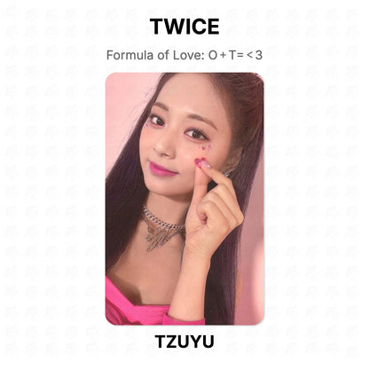 TWICE Formula of Love: O＋T=＜3 Official Photocard