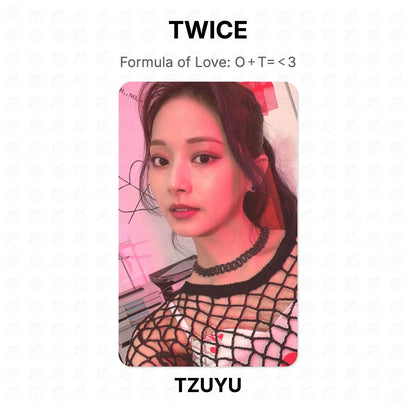 TWICE Formula of Love: O＋T=＜3 Official Photocard