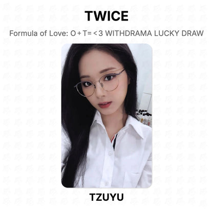 TWICE Formula of Love: O＋T=＜3 WITHDRAMA LUCKY DRAW Official Photocard
