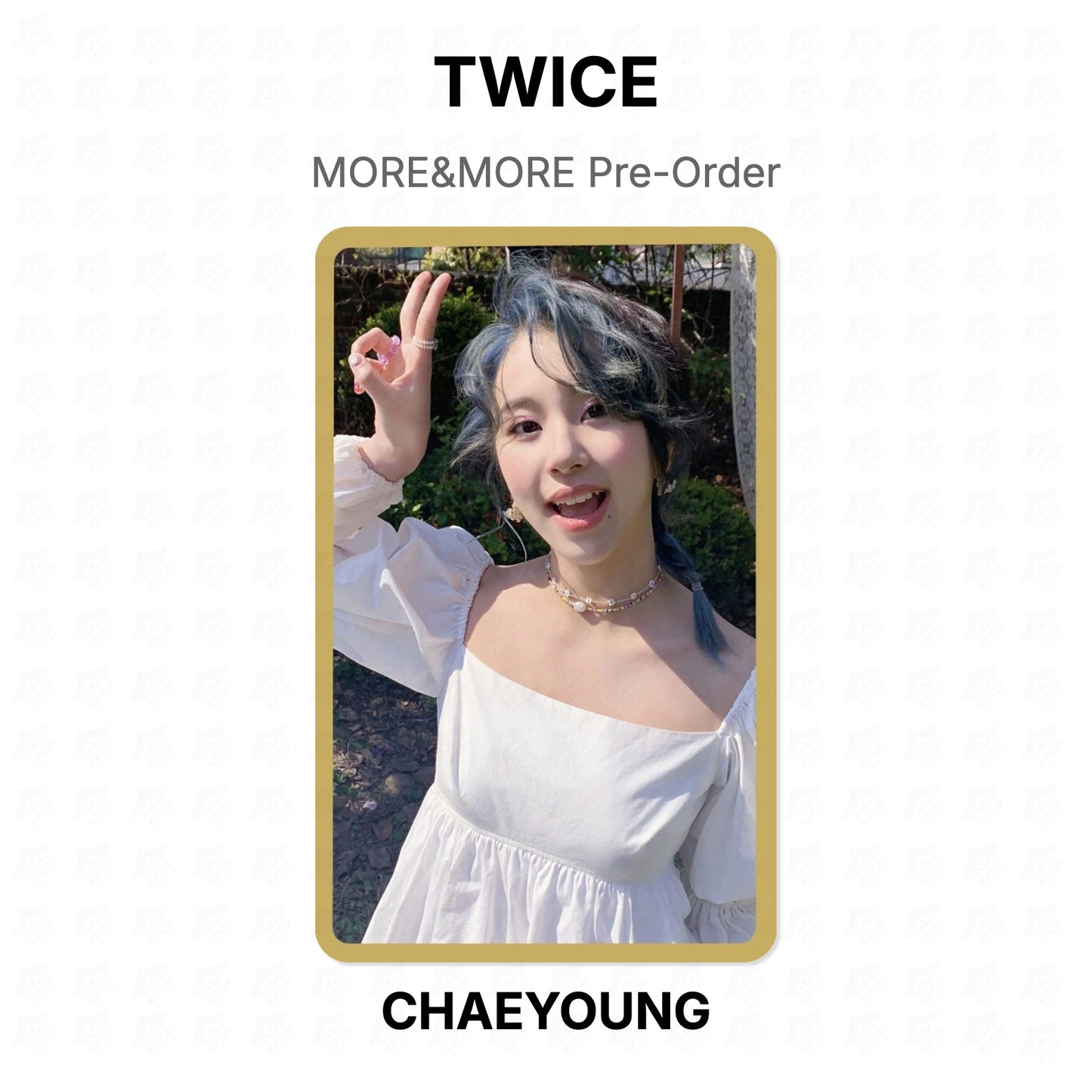 TWICE MORE&MORE Pre-Order Official Photocard