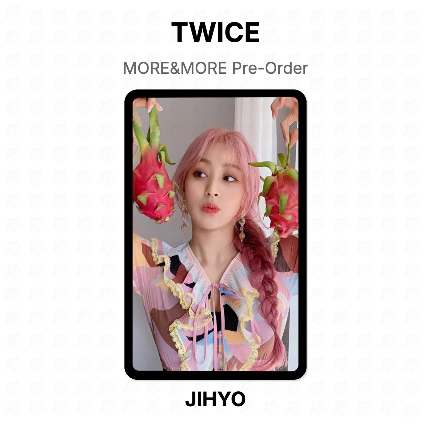 TWICE MORE&MORE Pre-Order Official Photocard