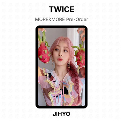 TWICE MORE&MORE Pre-Order Official Photocard