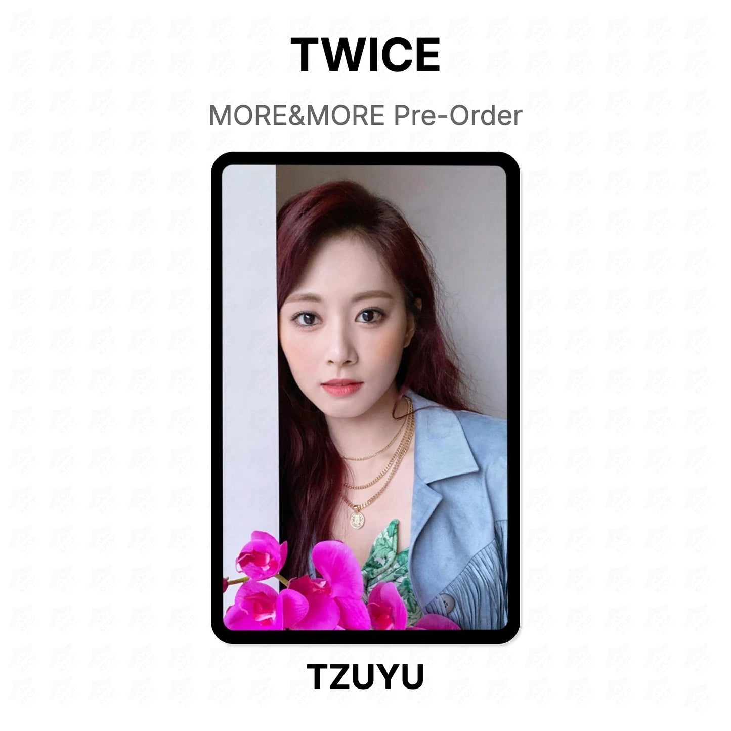TWICE MORE&MORE Pre-Order Official Photocard