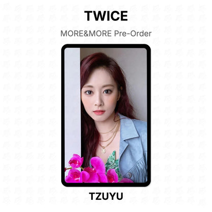 TWICE MORE&MORE Pre-Order Official Photocard
