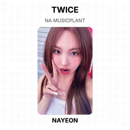 TWICE NA MUSICPLANT Official Photocard