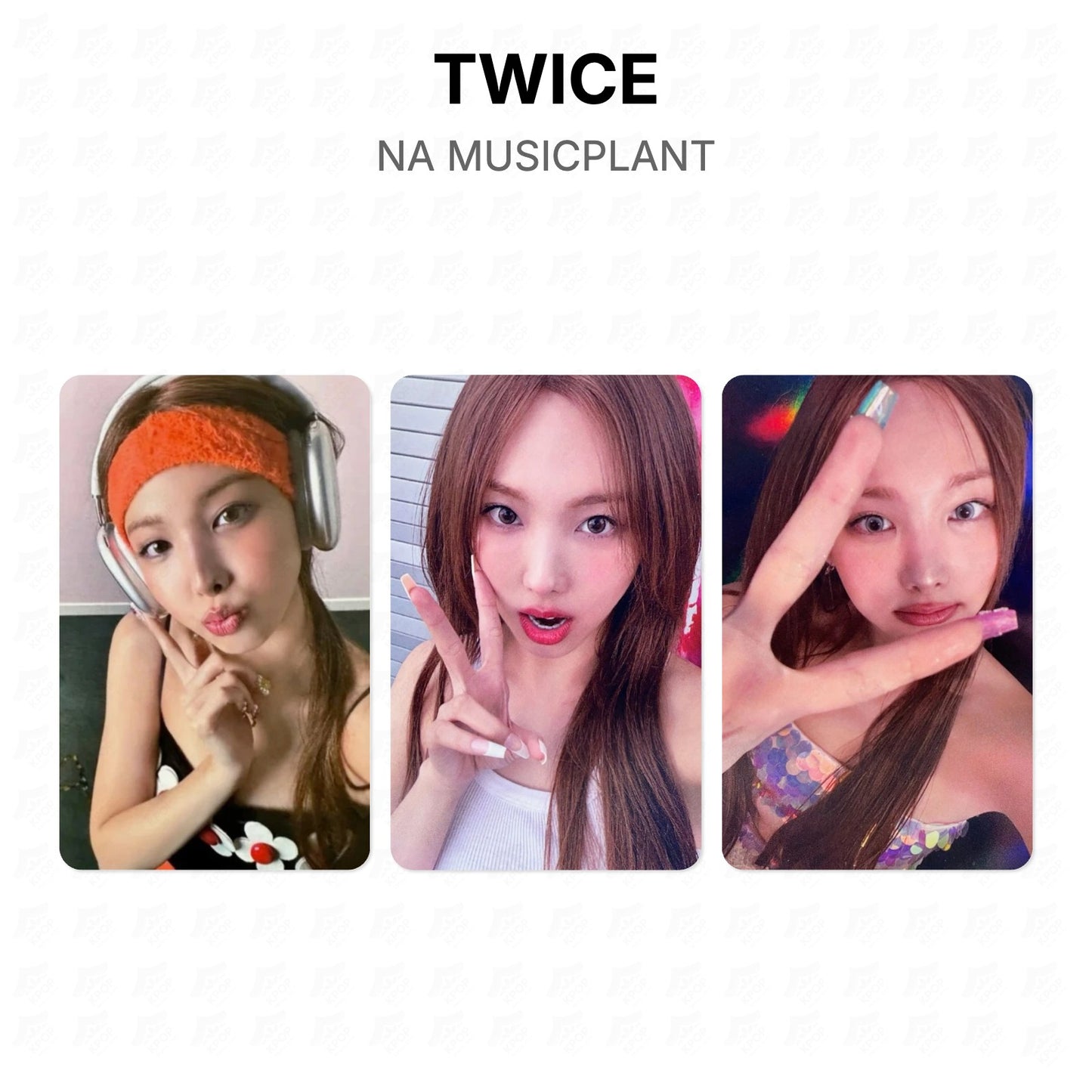 TWICE NA MUSICPLANT Official Photocard