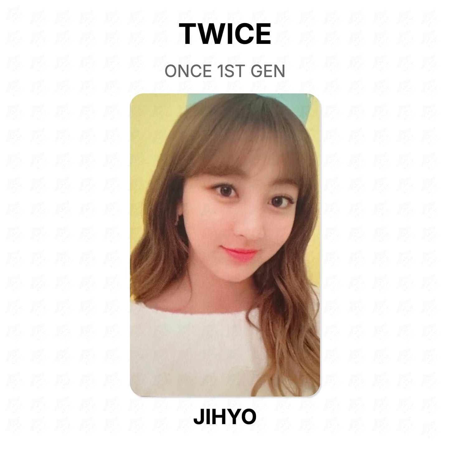 TWICE ONCE 1ST GEN Official Photocard