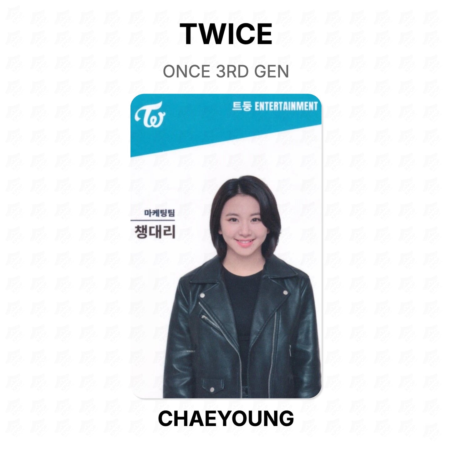 TWICE ONCE 3RD GEN Official Photocard