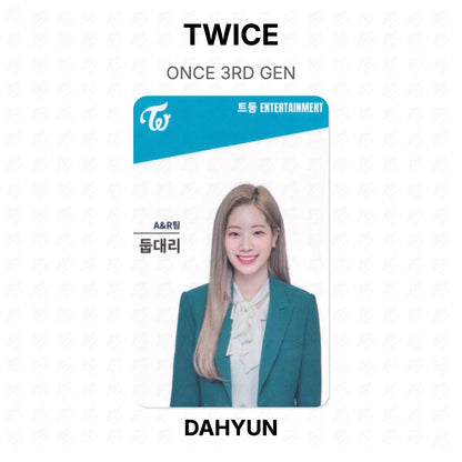 TWICE ONCE 3RD GEN Official Photocard