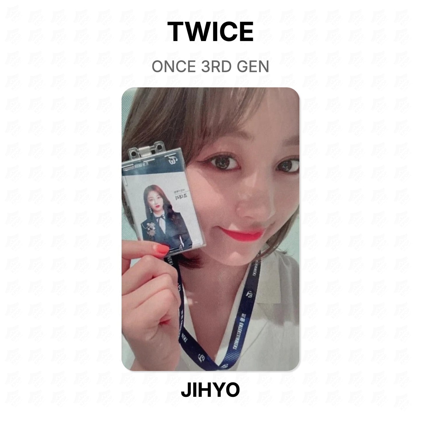 TWICE ONCE 3RD GEN Official Photocard