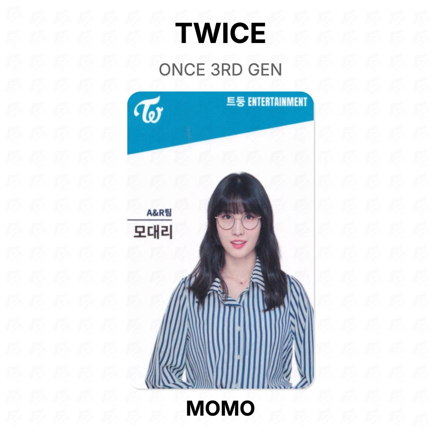 TWICE ONCE 3RD GEN Official Photocard