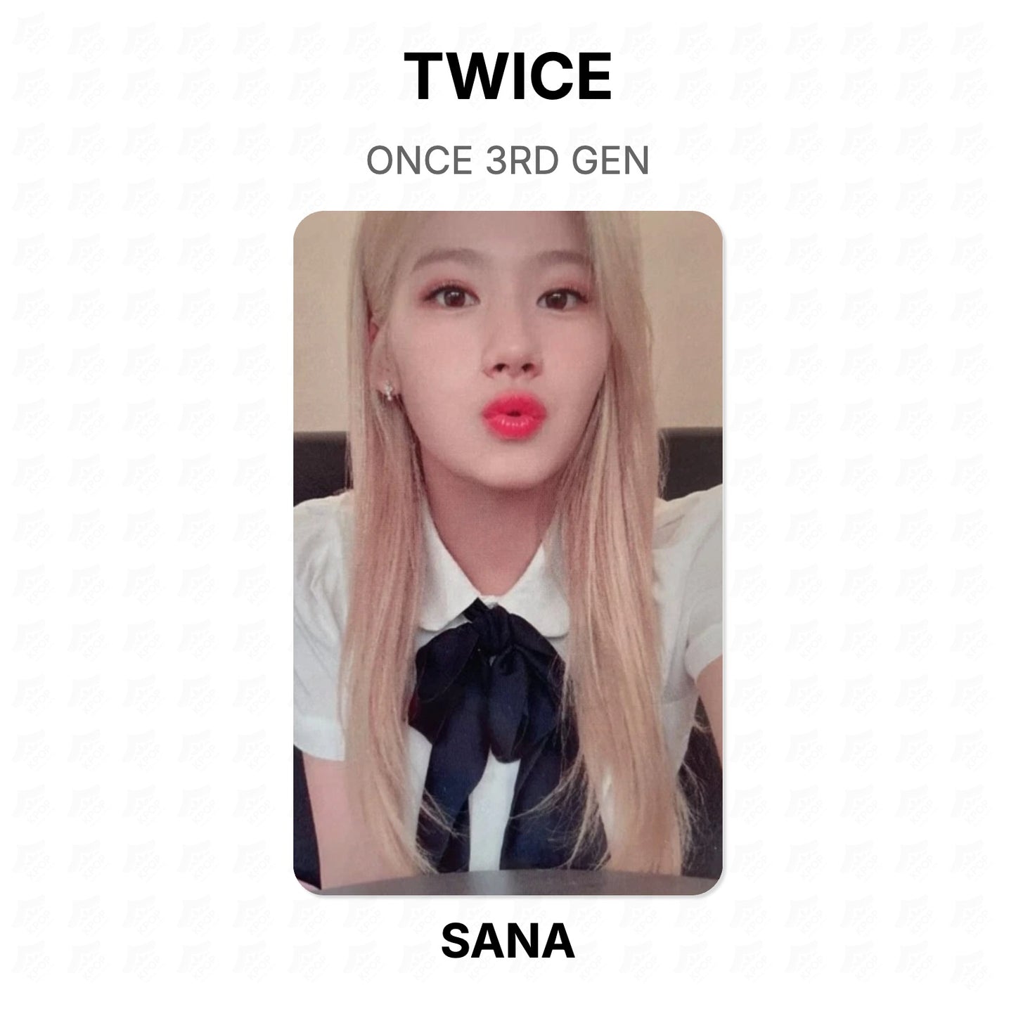 TWICE ONCE 3RD GEN Official Photocard