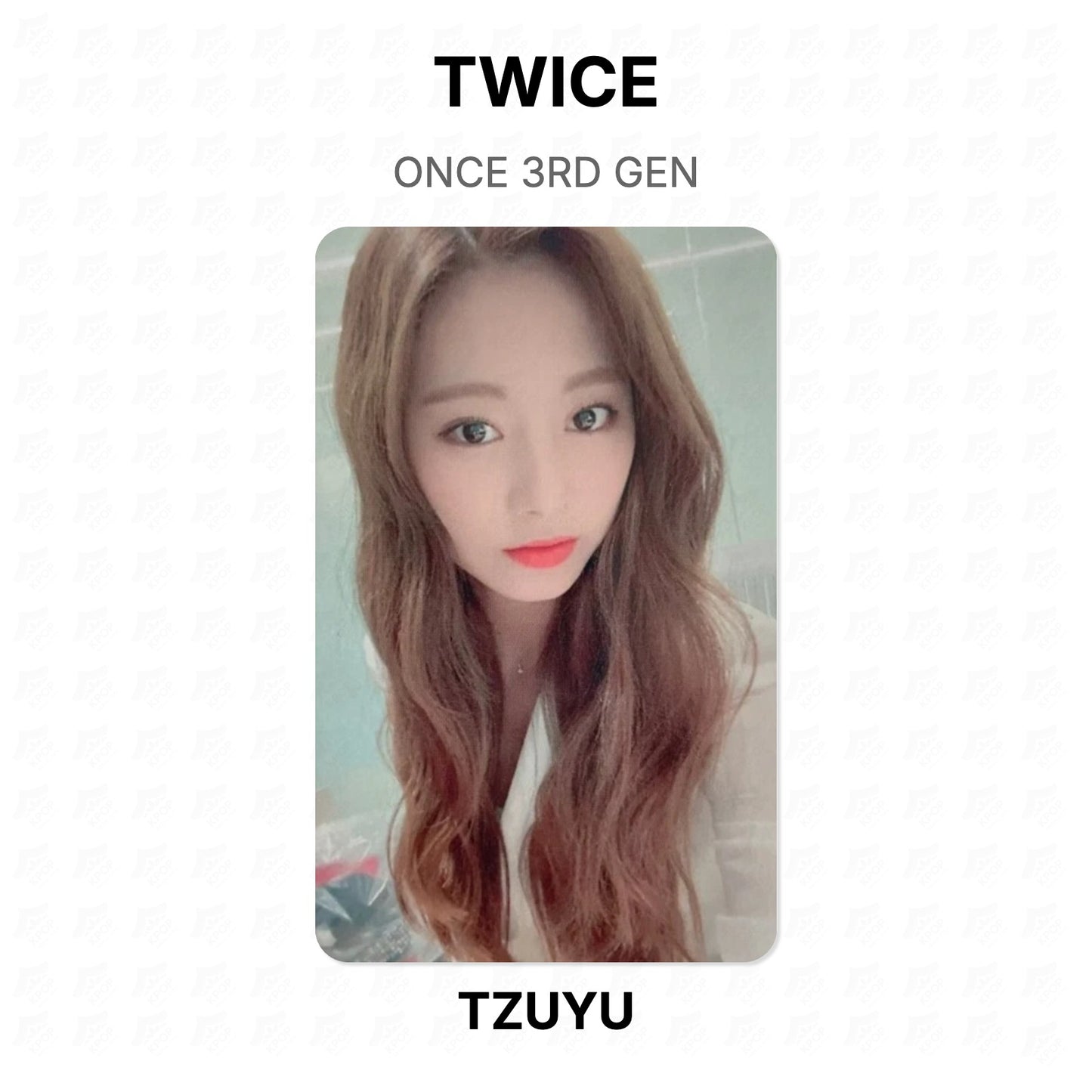 TWICE ONCE 3RD GEN Official Photocard