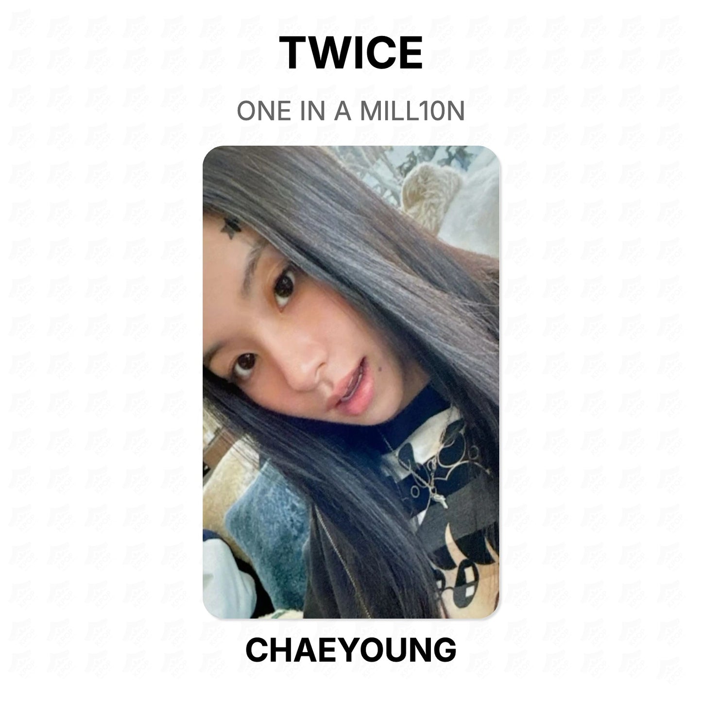 TWICE ONE IN A MILL10N Official Photocard