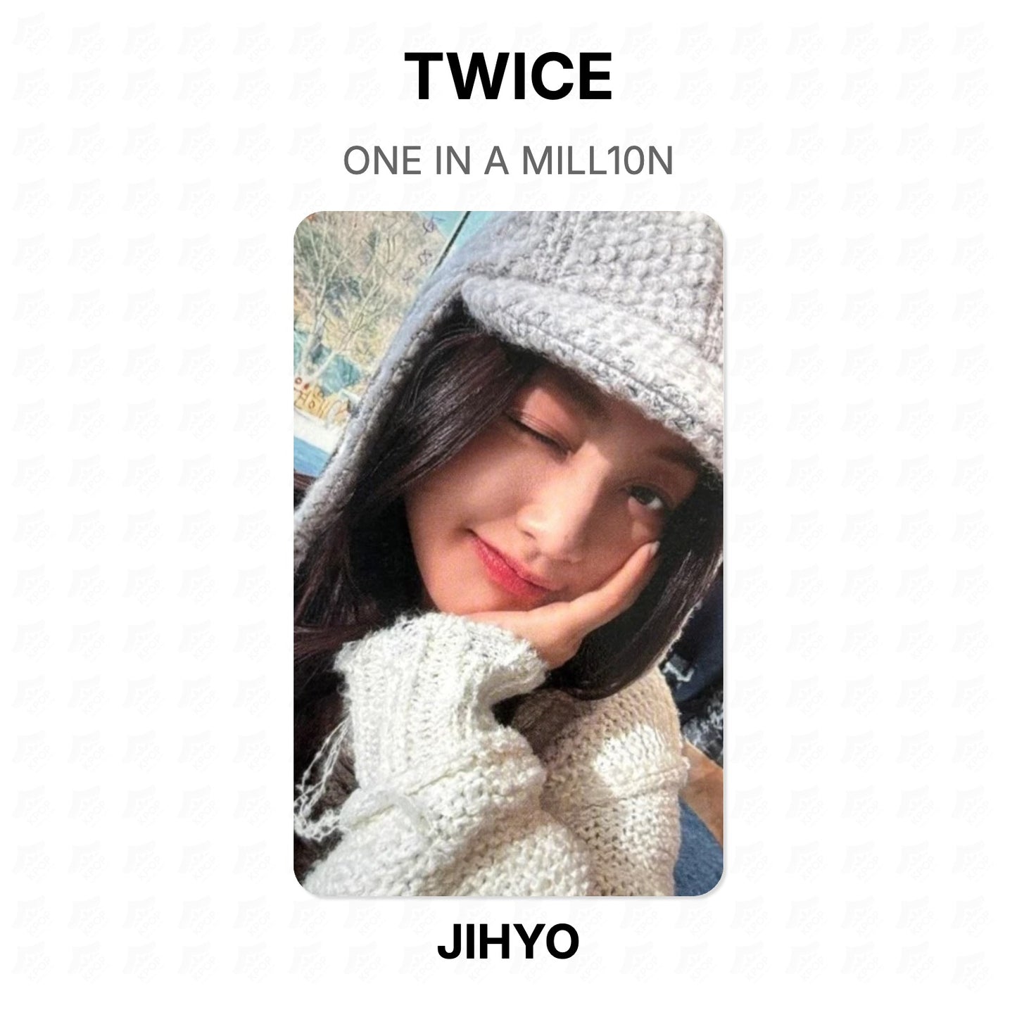 TWICE ONE IN A MILL10N Official Photocard