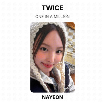 TWICE ONE IN A MILL10N Official Photocard