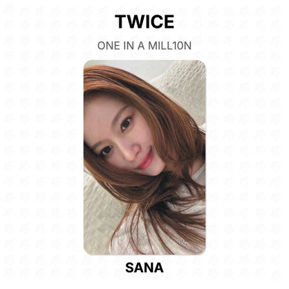 TWICE ONE IN A MILL10N Official Photocard