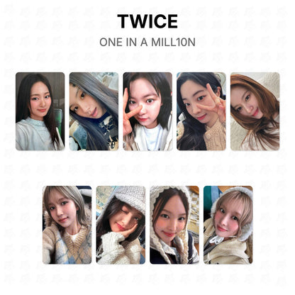 TWICE ONE IN A MILL10N Official Photocard
