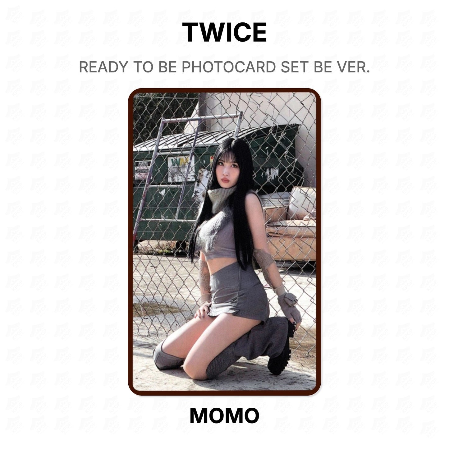 TWICE READY TO BE PHOTOCARD SET BE VER. Official Photocard