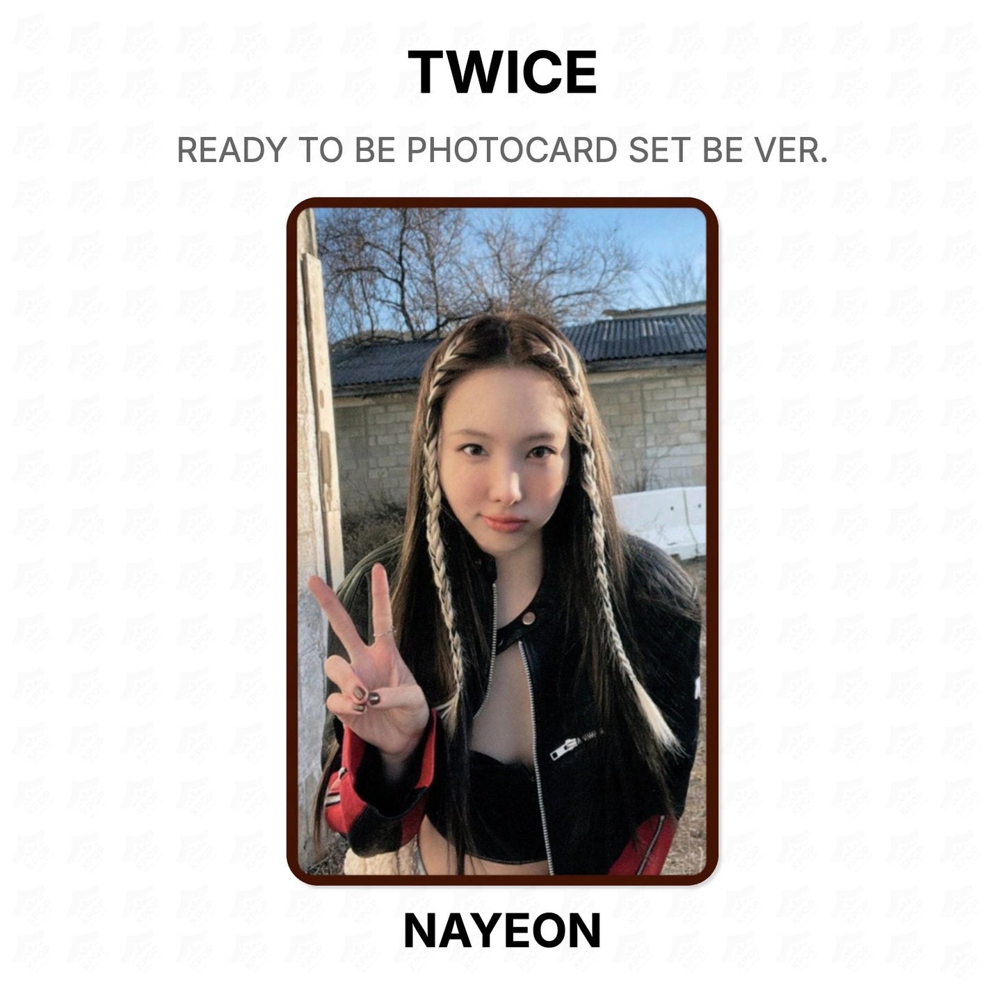 TWICE READY TO BE PHOTOCARD SET BE VER. Official Photocard