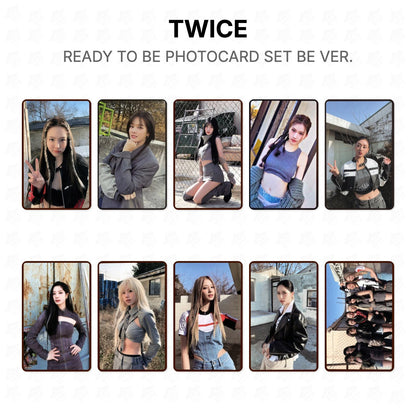 TWICE READY TO BE PHOTOCARD SET BE VER. Official Photocard