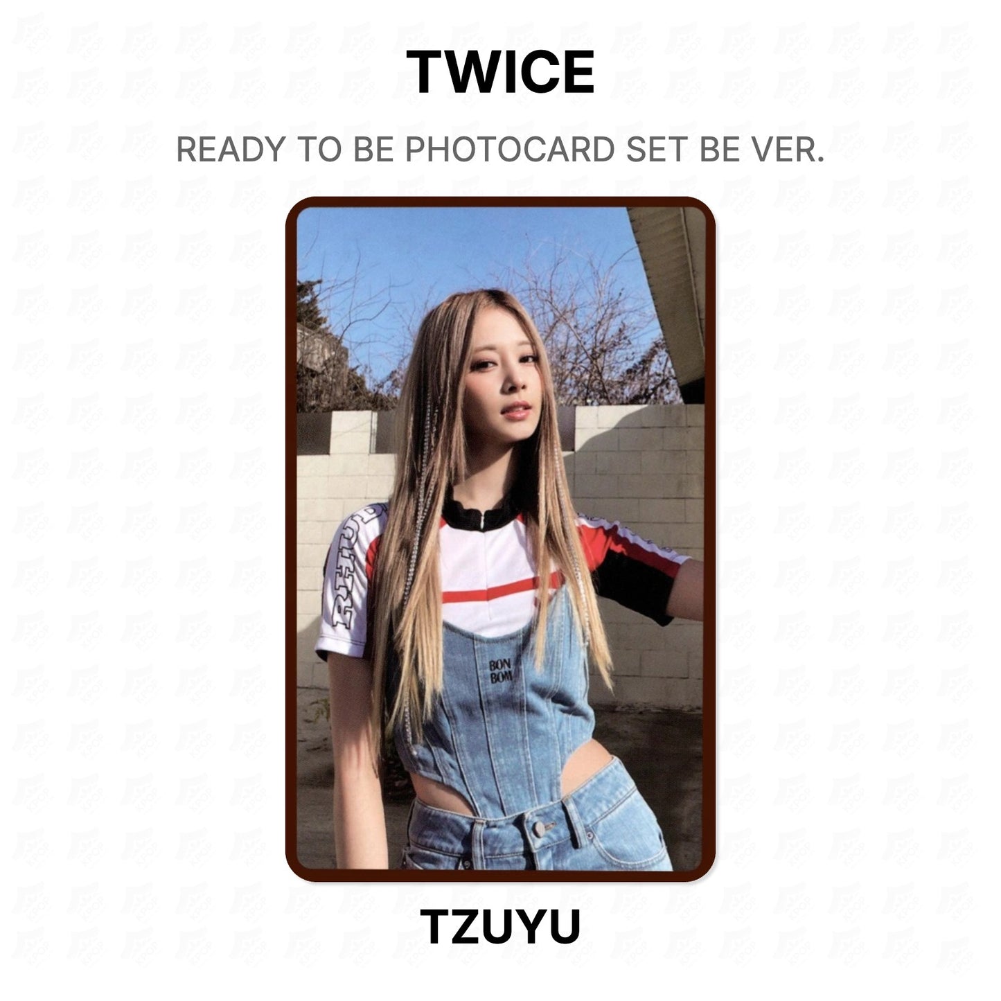 TWICE READY TO BE PHOTOCARD SET BE VER. Official Photocard