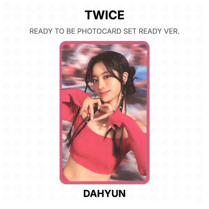 TWICE READY TO BE PHOTOCARD SET READY VER. Official Photocard