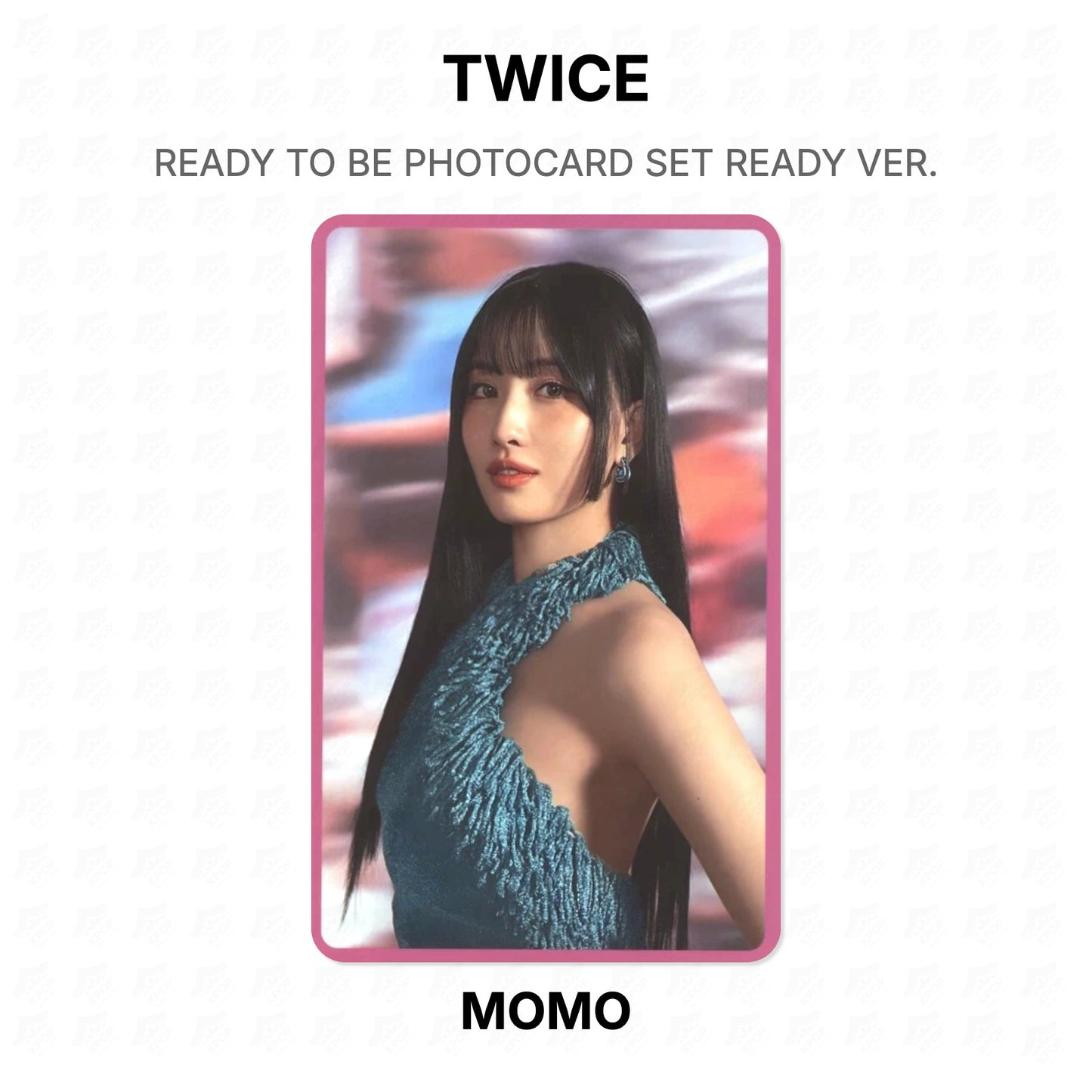 TWICE READY TO BE PHOTOCARD SET READY VER. Official Photocard