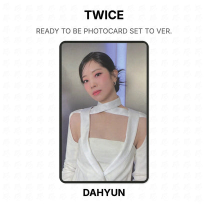 TWICE READY TO BE PHOTOCARD SET TO VER. Official Photocard