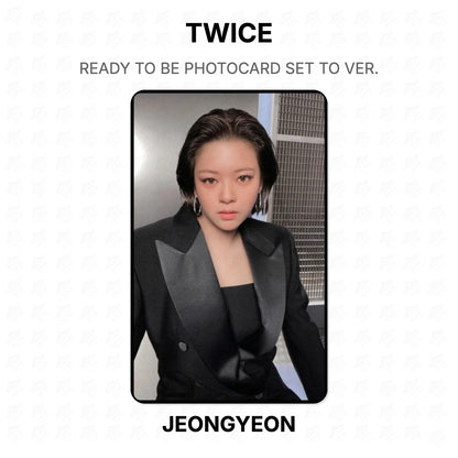 TWICE READY TO BE PHOTOCARD SET TO VER. Official Photocard