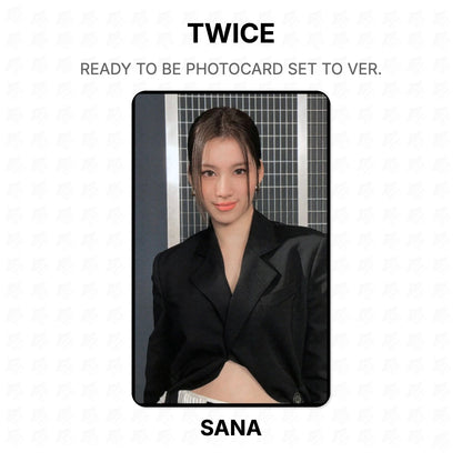TWICE READY TO BE PHOTOCARD SET TO VER. Official Photocard