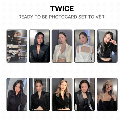 TWICE READY TO BE PHOTOCARD SET TO VER. Official Photocard
