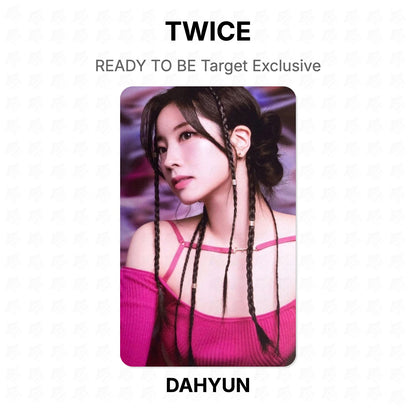 TWICE READY TO BE Target Exclusive Official Photocard