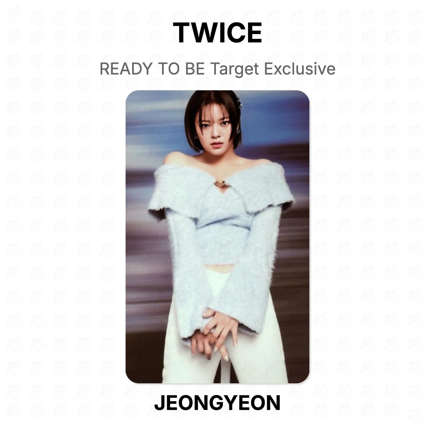 TWICE READY TO BE Target Exclusive Official Photocard