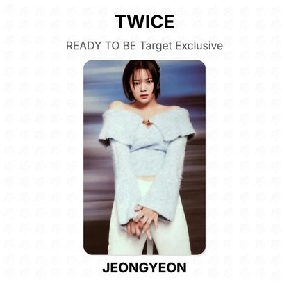 TWICE READY TO BE Target Exclusive Official Photocard