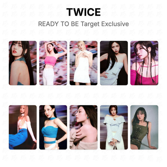 TWICE READY TO BE Target Exclusive Official Photocard