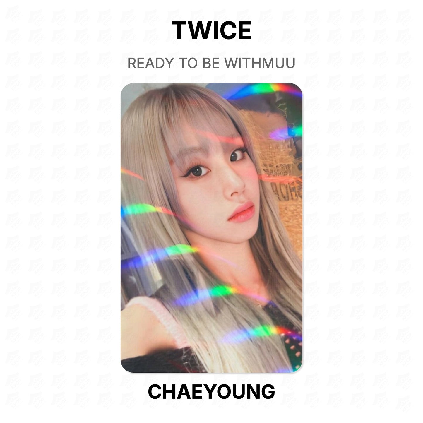 TWICE READY TO BE WITHMUU Official Photocard