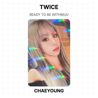 TWICE READY TO BE WITHMUU Official Photocard