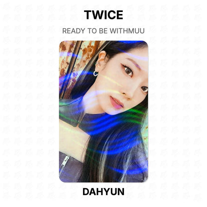 TWICE READY TO BE WITHMUU Official Photocard