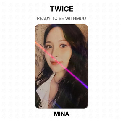 TWICE READY TO BE WITHMUU Official Photocard