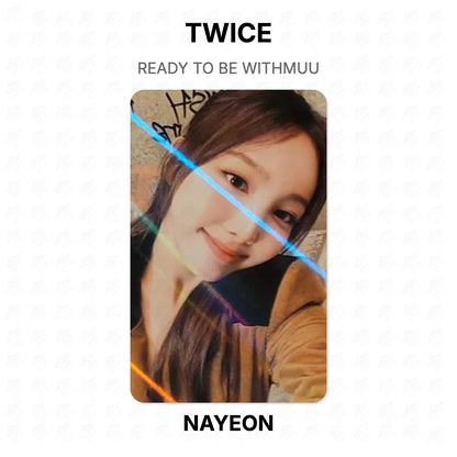 TWICE READY TO BE WITHMUU Official Photocard