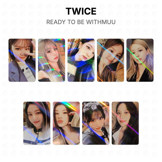 TWICE READY TO BE WITHMUU Official Photocard