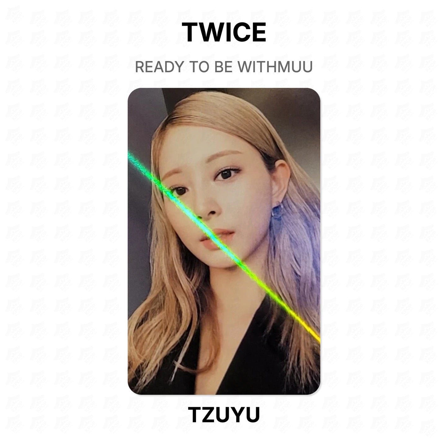 TWICE READY TO BE WITHMUU Official Photocard