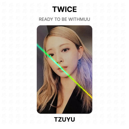 TWICE READY TO BE WITHMUU Official Photocard