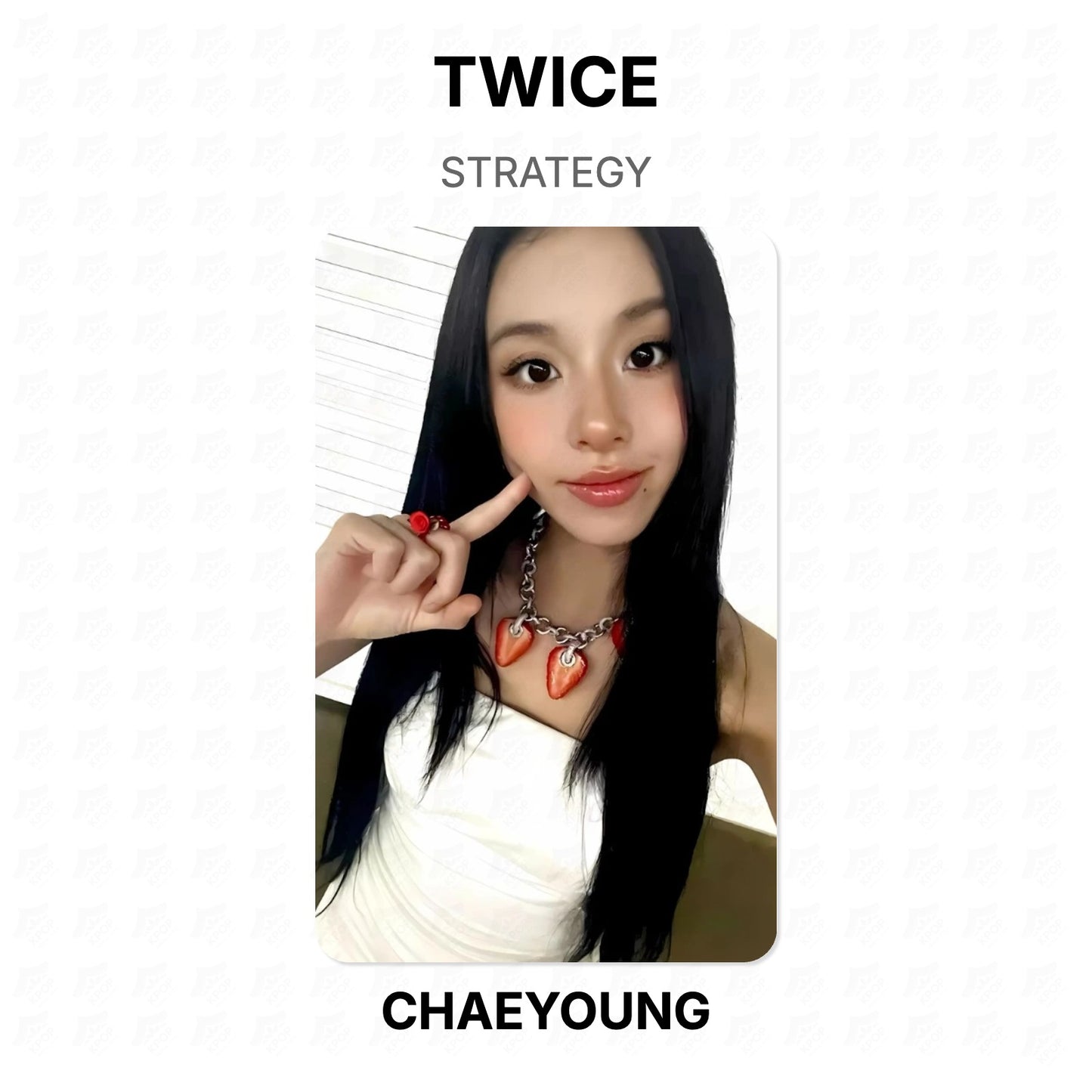 TWICE STRATEGY Official Photocard