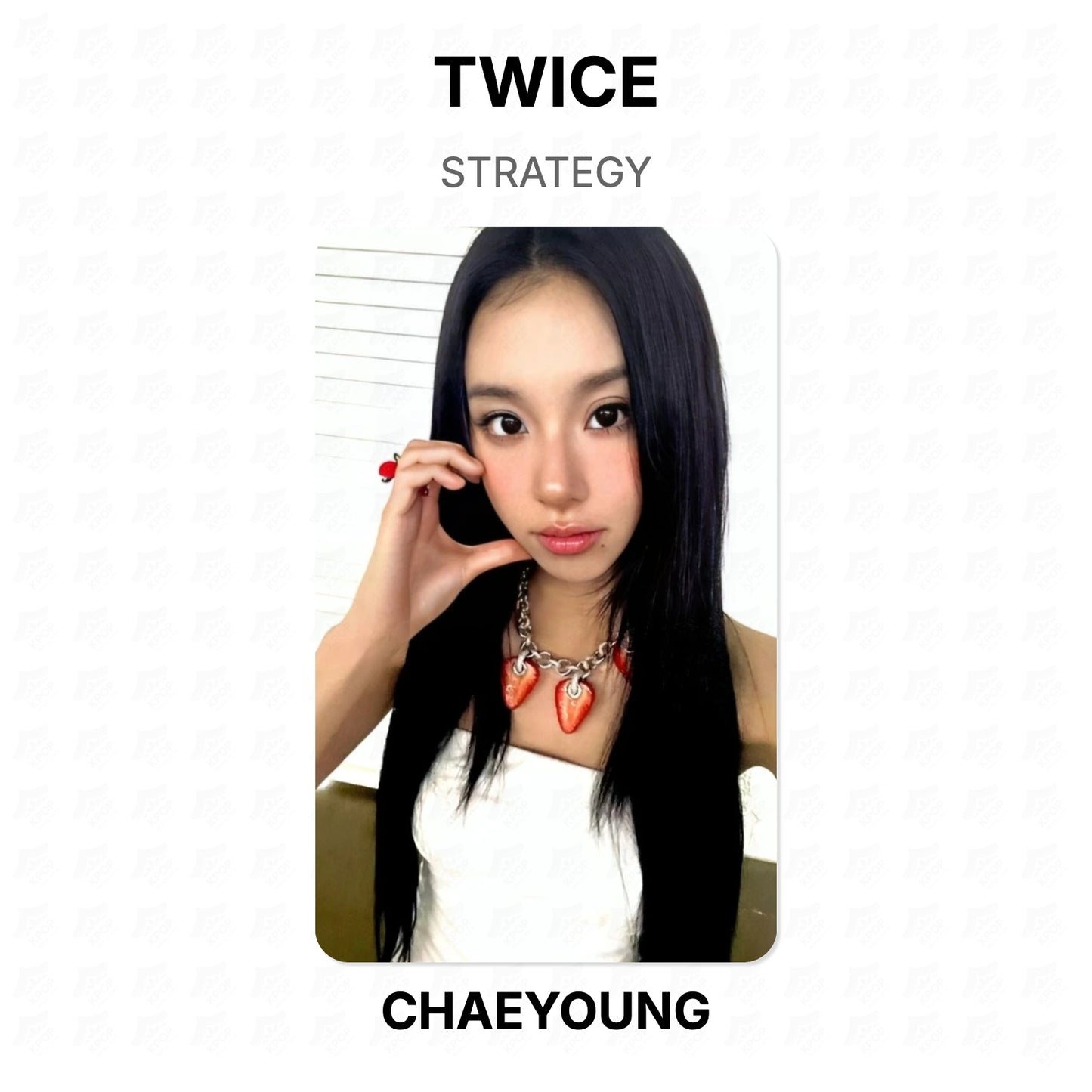 TWICE STRATEGY Official Photocard