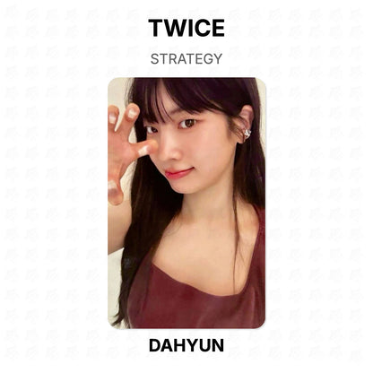 TWICE STRATEGY Official Photocard