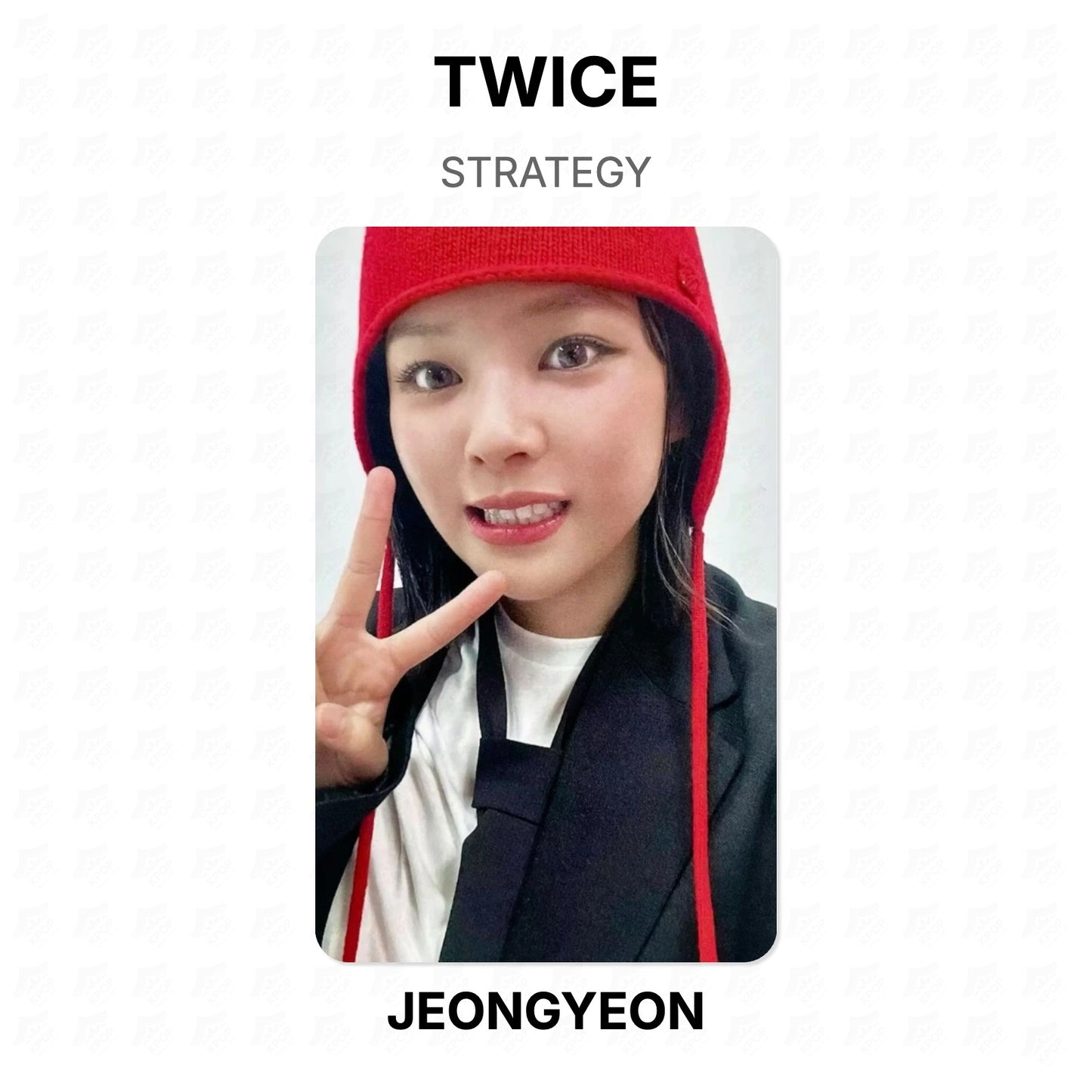 TWICE STRATEGY Official Photocard