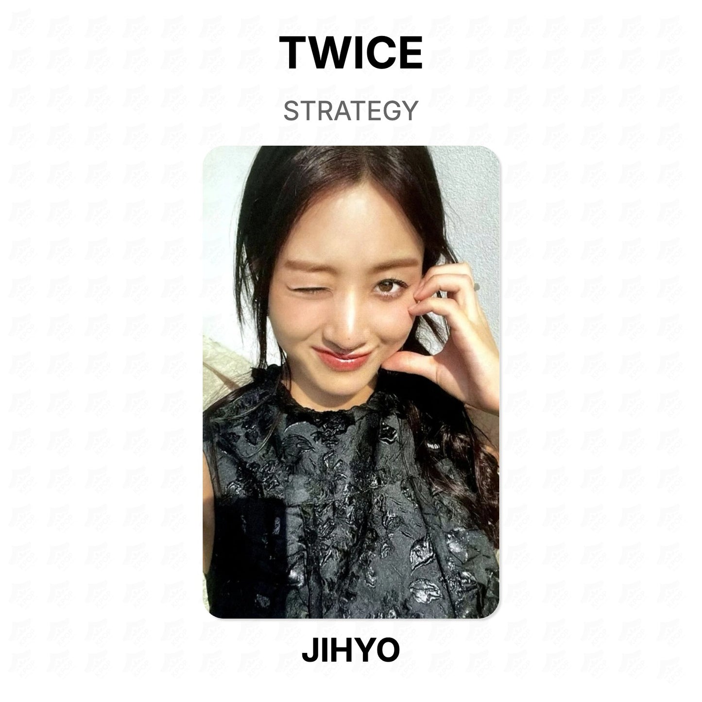 TWICE STRATEGY Official Photocard